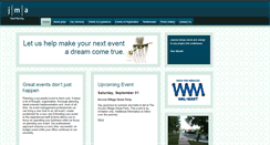 Desktop Screenshot of jmaeventplanning.com